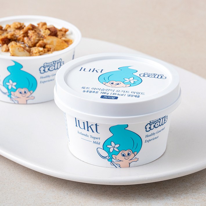 룩트 아이슬란딕 요거트 마일드 100g  허니스틱 15g  그래놀라 클러스터 25g