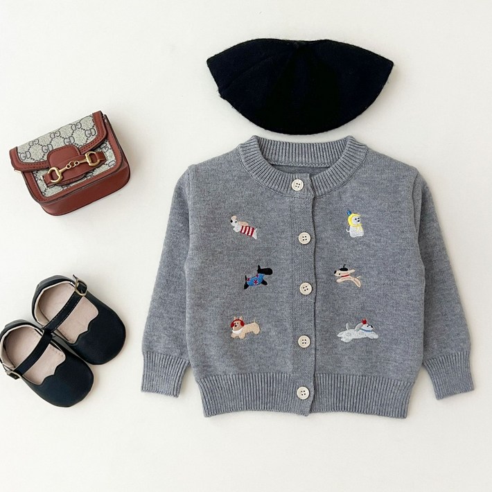 아르베 멍멍파티 가디건