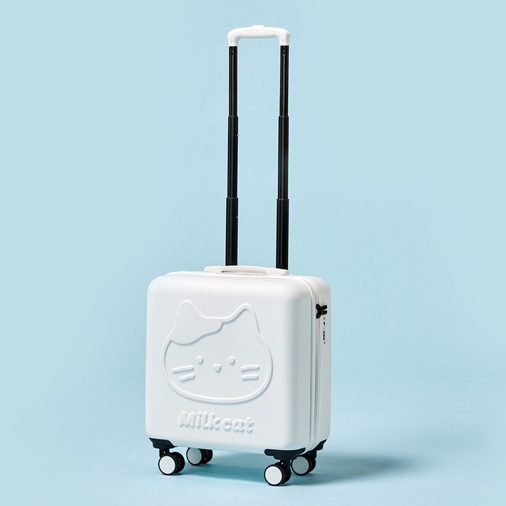 모던하우스 버터샵 버터 트래블 밀크캣 엠보 기내용 캐리어