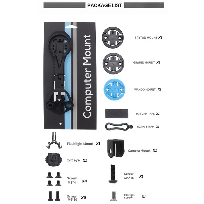 고프로용 울트라 탈론 핸들바 피나렐로 F12 도그마 MOST 컴퓨터 마운트 가민 와후 브라이튼 IGPORT용 콤보