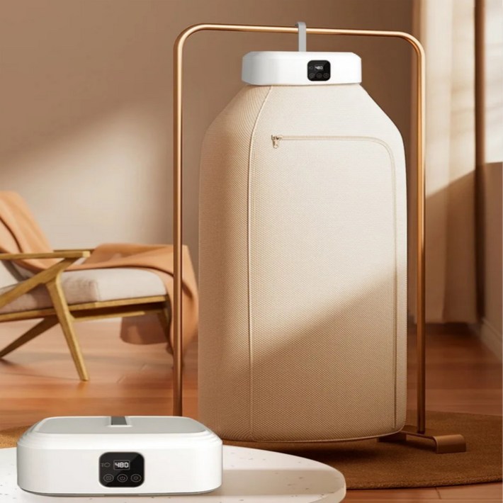 퀵픽스 휴대용 빨래건조기 UV살균 접이식 미니 건조기 스타일러