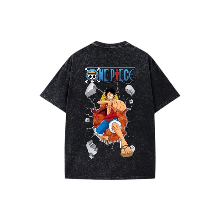 오버사이즈 프린트 티셔츠. 면 100