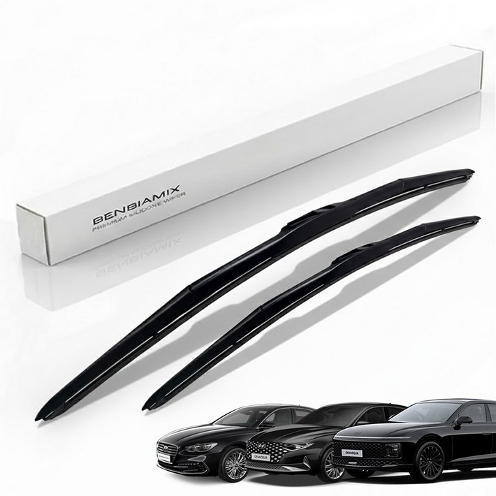 벤비아믹스 그랜저 와이퍼 에센셜 하이브리드 순정형 와이퍼 세트 IG GN7 실리콘 전면세트 00829