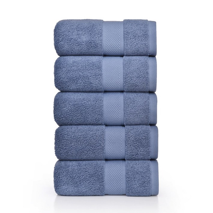 록신 호텔 피크닉 수건 200g 40수 코마사 5종세트