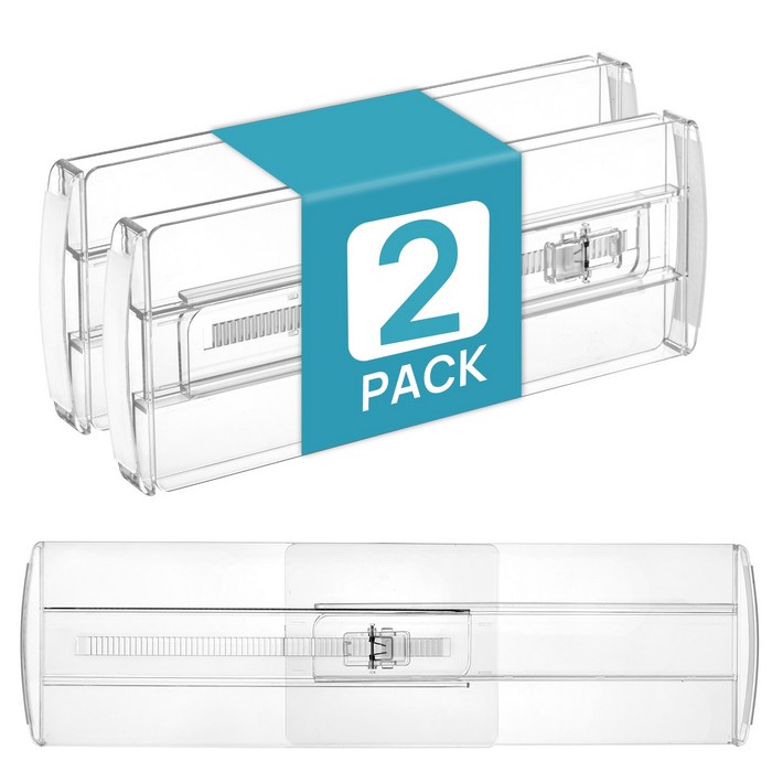 Vtopmart 대용도 서랍장용 정리 조절 칸막이 높은형   플라스틱