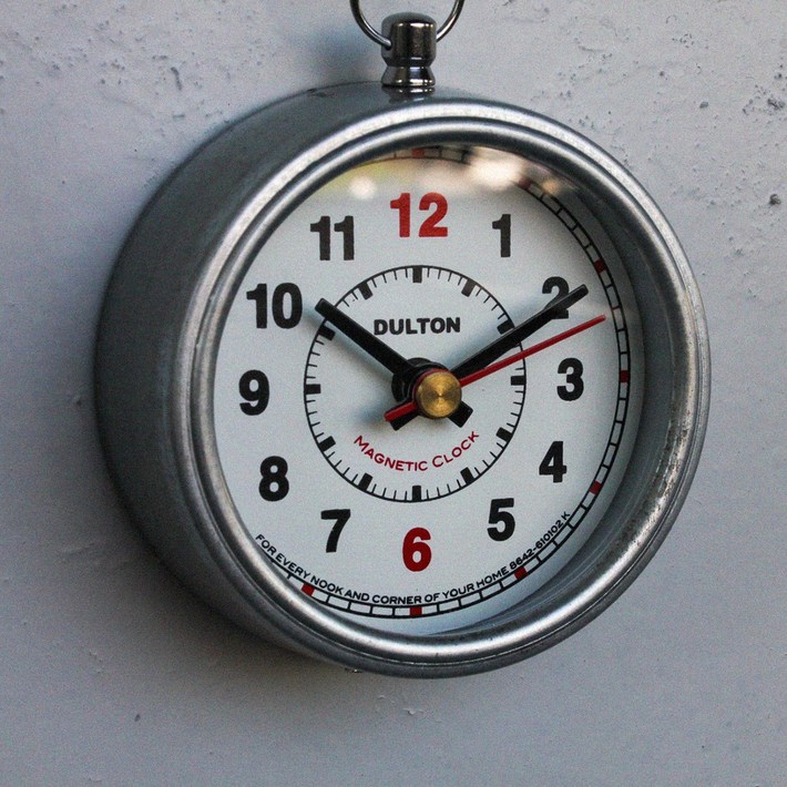 공식수입 DULTON 덜튼 미니 빈티지 마그네틱 시계