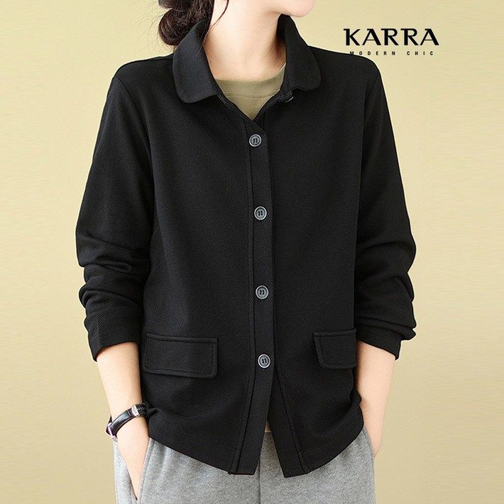KARRA 77까지캐주얼라운드카라자켓KB3WJK008C