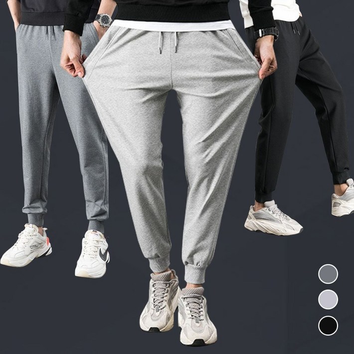 여름 시골패션바지 조거롱팬츠 코디쉬운 시골패션 바지 팬츠 남성긴츄리닝 매치편한바지cmcz