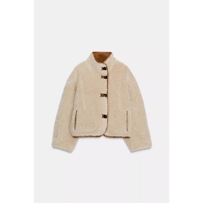 ZARA 자라 리버시블 더블 페이스드 점퍼 6318254