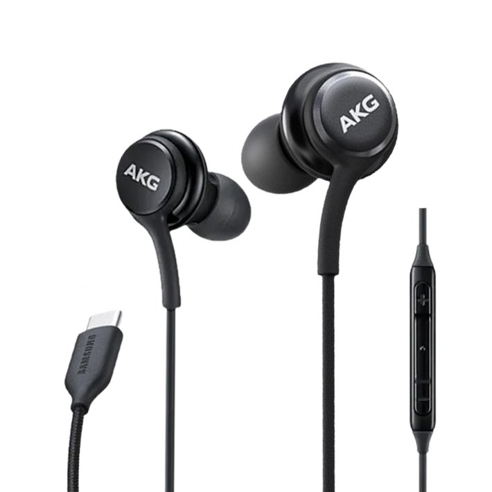 홈방구 삼성 C타입 AKG 정품 유선이어폰 갤럭시 스마트폰 S20 S21 S22 S23 S24 Z플립 전기종 노트10 노트20 아비스토 귀이개 구성품 포함, 홈방구 C타입 블랙