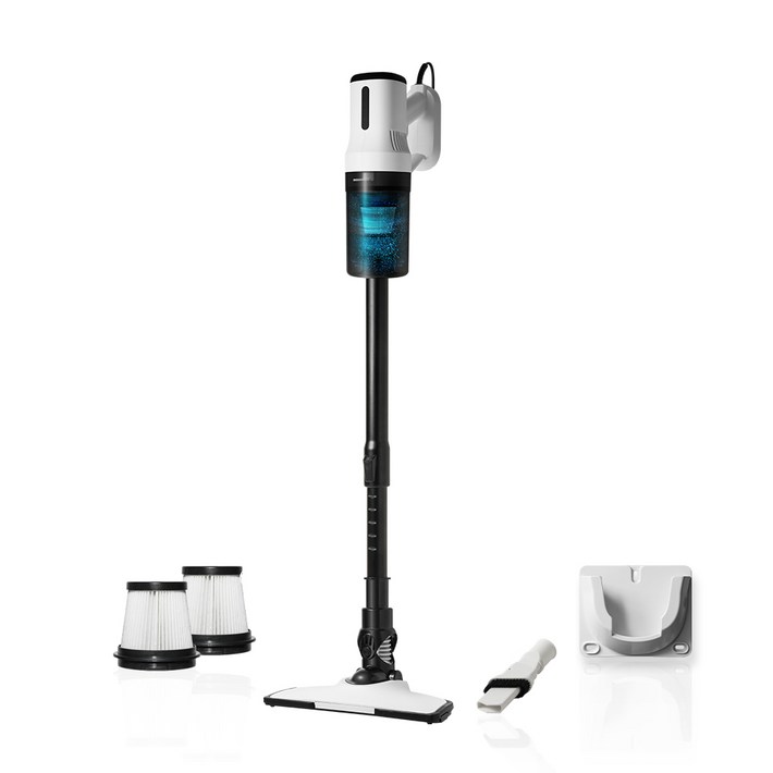 2025년형 유선 청소기 600W 길이조절 연장봉 초강력 경량 다용도 화이트, 색상혼합, 혼합