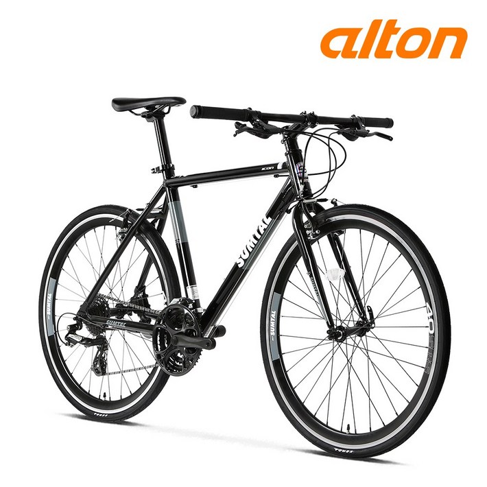 [반짝세일] 알톤 썸탈 24단 하이브리드 자전거 20230417