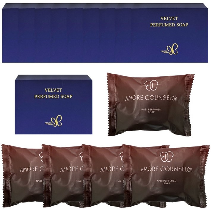 아모레 벨벳 비누 10개  아모레 카운셀러 나비 퍼퓸드 솝 5개 증정