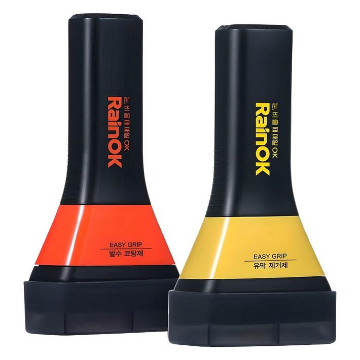 불스원 Rain OK NEW 이지그립 유막제거제 120ml + 발수코팅제 120ml 세트, 1개