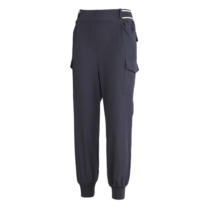 투엘라 여성 카고 조거 밴딩 팬츠레터링 포인트 나일론 골프 아웃도어 스포츠 빅사이즈 밴딩 바지