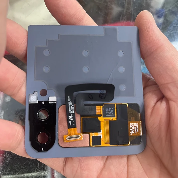 삼성 Z 플립 3 5G 디스플레이 터치 스크린용 소형 LCD, 외부 교체, SMF711U F711B F7110, 1.9 인치