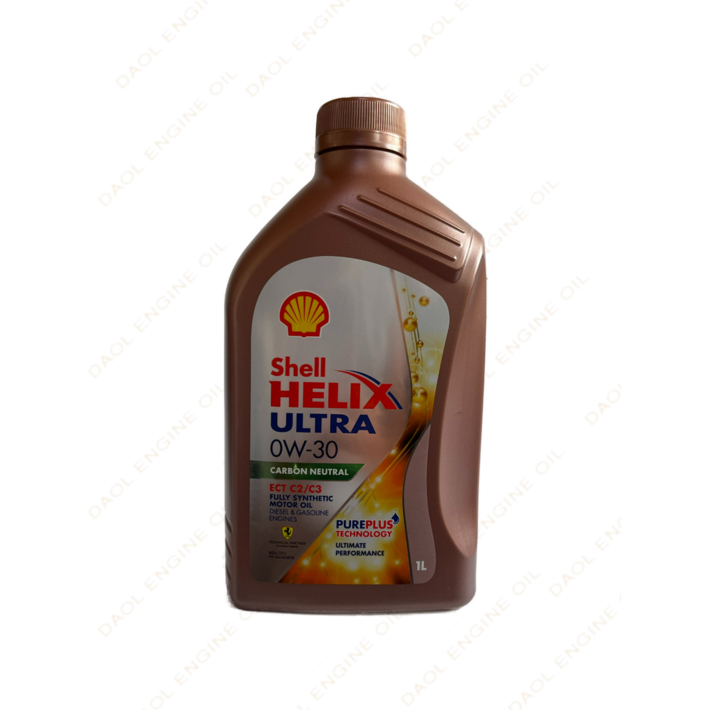 쉘코리아 힐릭스 울트라  ECT 0W30 C2/C3, 가솔린/디젤차량용, 한국쉘정품, 100% 합성엔진오일 (1L)