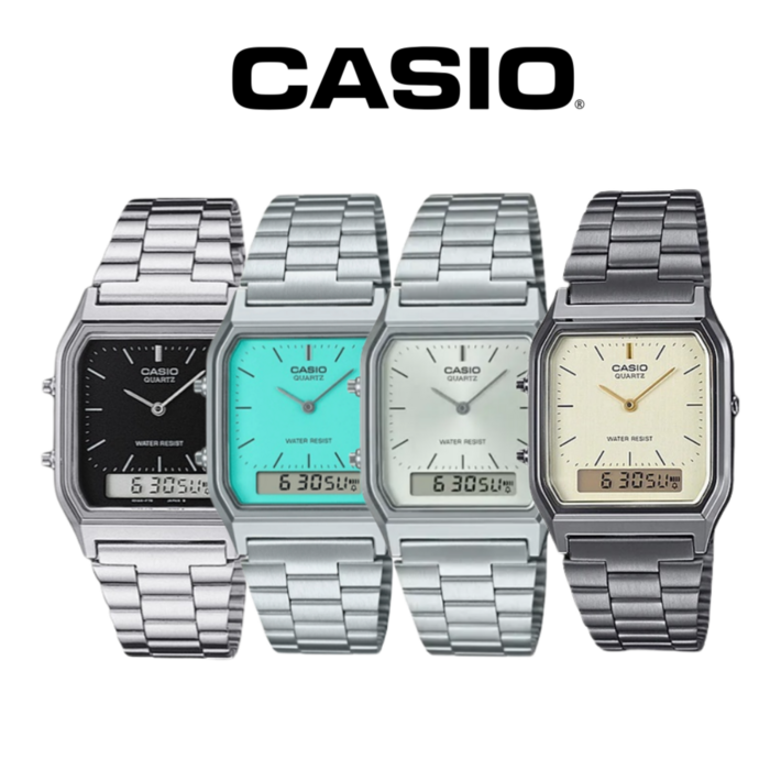 타임플래닛 CASIO AQ230GA9D 카시오 시계 메탈밴드