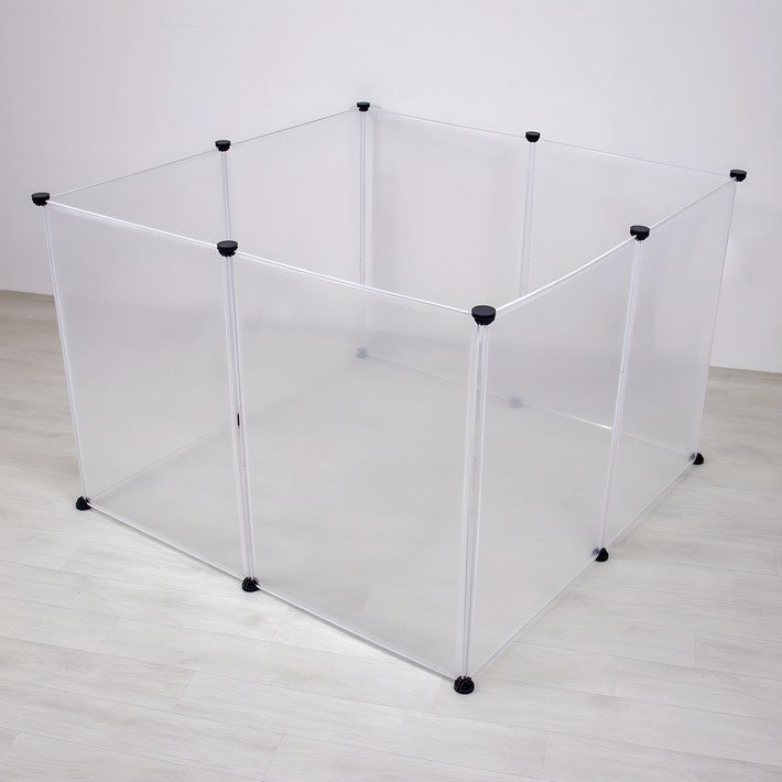 라이프란스 반려동물 투명 울타리 8p