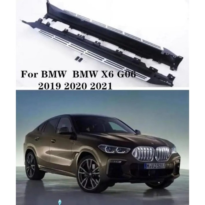 알루미늄 러닝보드 사이드 스텝 바 페달 BMW X6 G06 19-21 2022 하이 퀄리티
