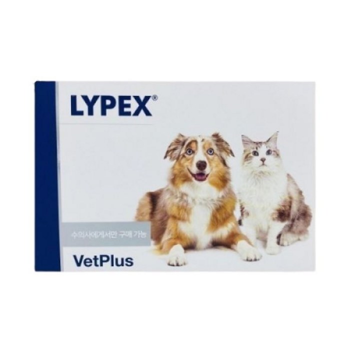 벳플러스 라이펙스 60캡슐 VetPlus LYPEX 개와 고양이 췌장 효소 보충제 벳플러스 라이펙스 60캡슐 VetPlus LYPEX 개와 고양이 췌장 효소 보충제