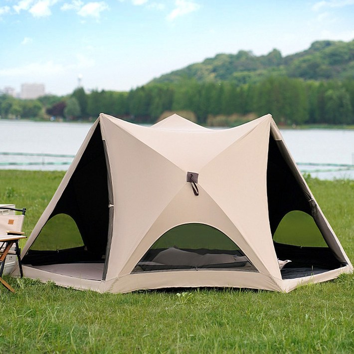 엠티링크 3세대 원터치 텐트 그늘막 대형 34인용 56인용 캠핑 자동 오토 접이식 방수 쉘터 피크닉