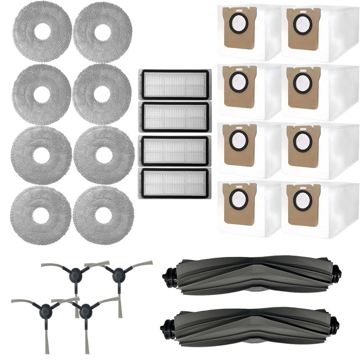 호환 BNC INT 드리미 L20 Ultra 로봇청소기 소모품 물걸레 먼지봉투 필터 브러시 부속품
