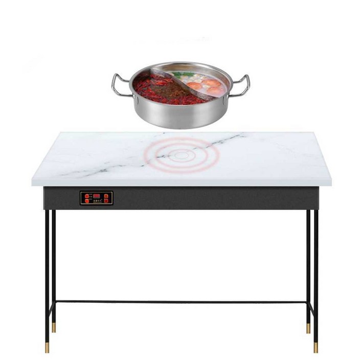 스마트 언더렌지 인덕션 매립 식탁아래 테이블 히든