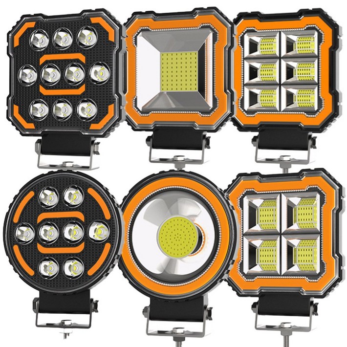LED 써치라이트 작업등 투웨이 프리볼트 방수 야외 화물차 중장비작업등
