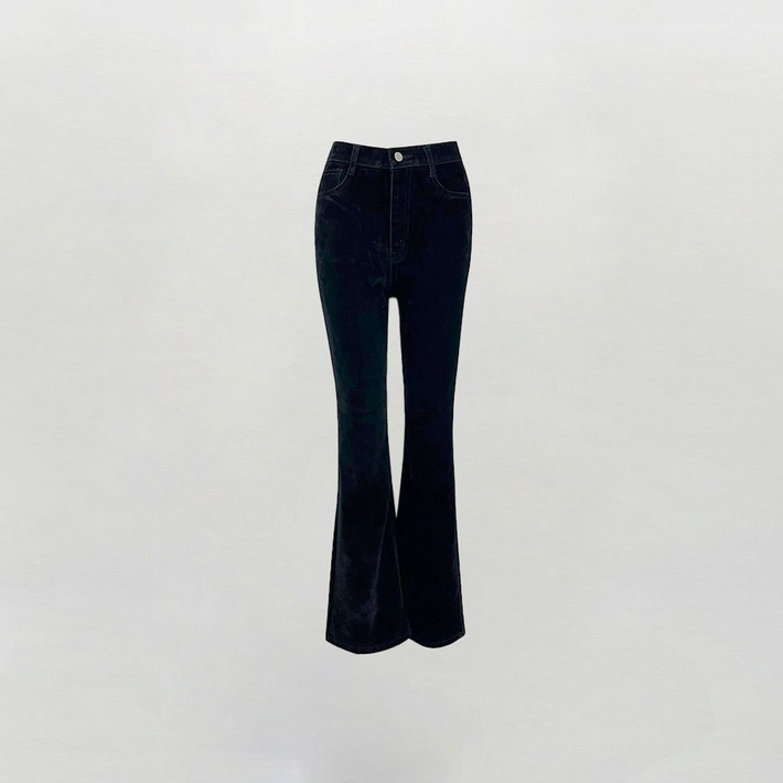 디아미뇽 퓨리 세미 부츠컷 데님 팬츠