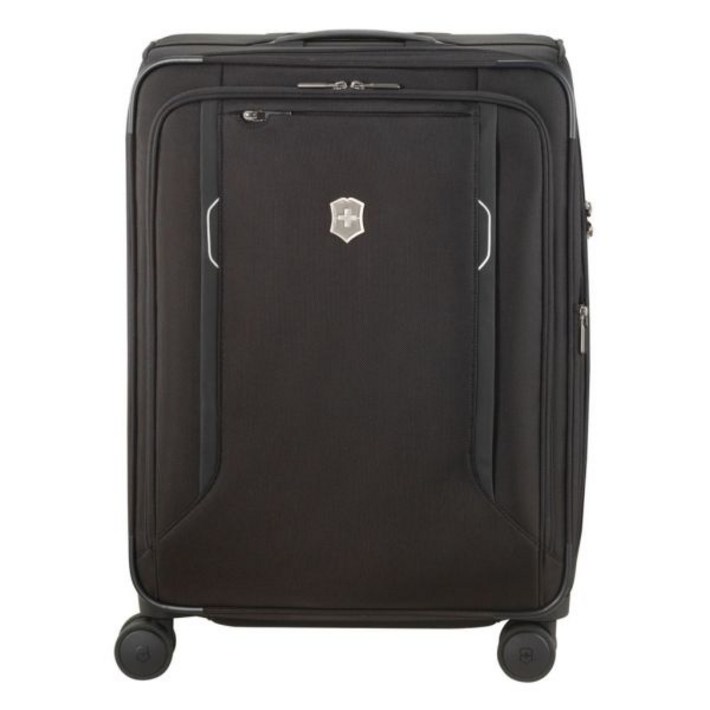 빅토리녹스 Victorinox 웍스 트래블러 6.0 익스펜더블 소프트사이드 케이스 M블랙 여행 가방 캐리어 100952