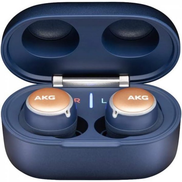 AKG N400 트루 무선 블루투스 이어폰 ANC 운하형 네이비