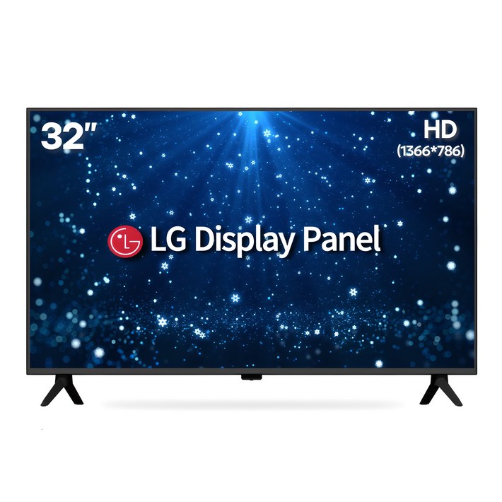 에어리브 LG IPS 정품패널 32인치 LED HD TV, XP32H, 고객직접설치, 스탠드형, 81cm32인치