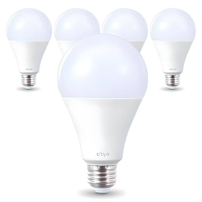씨티오 LED 화이트 전구 20W 씨티오 LED 화이트 전구 20W