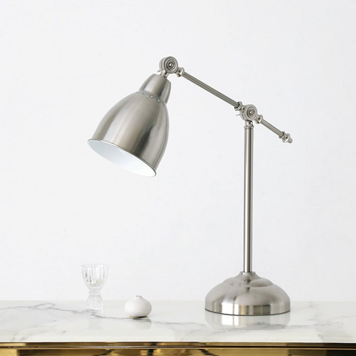 E26색상랜덤전구선물MOZEL 단스탠드 E26 KS2303T, 실버