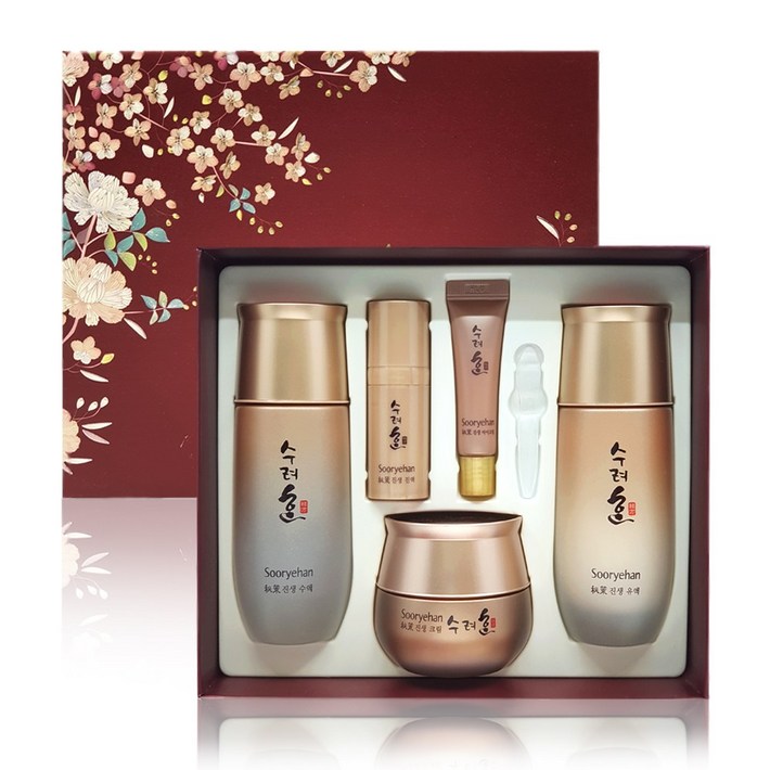 수려한 비책 진생 3종 스마트 세트스킨 로션 크림, 1개