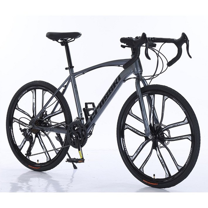 AOUDK 픽시자전거 로드 자전거 자전거 21단 700C