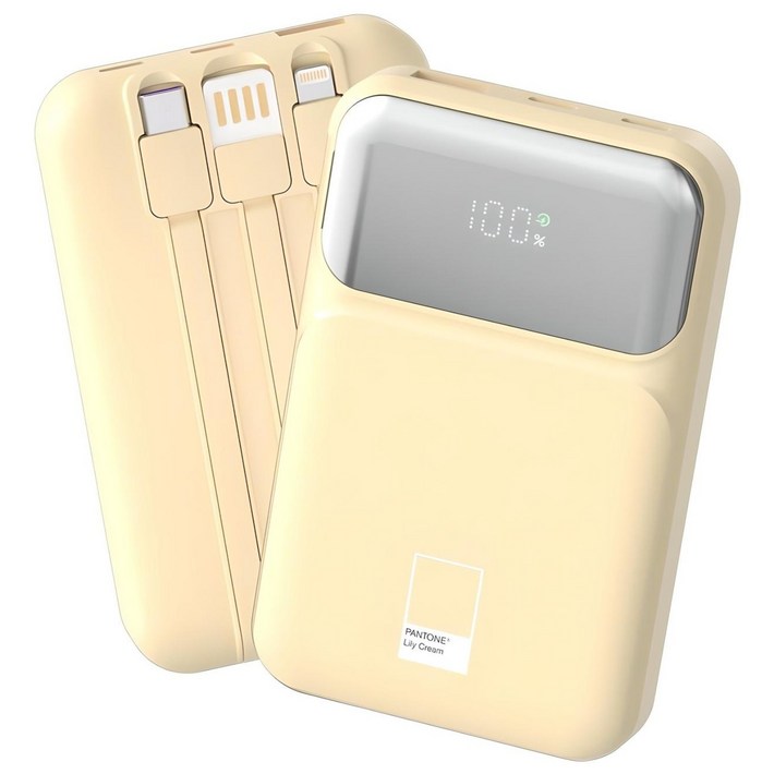 팬톤 PD 22.5W 초고속충전 대용량 케이블 일체형 미러 보조배터리 10000mAh PGB20 팬톤 PD 22.5W 초고속충전 대용량 케이블 일체형 미러 보조배터리 10000mAh PGB20