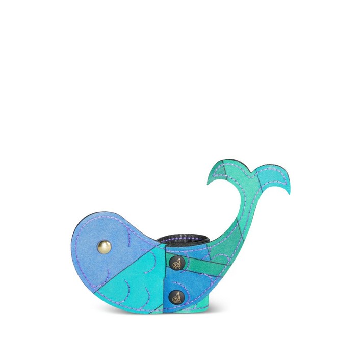 푸치 이리드 프린트 웨일 셰이프 여행용 캐리어 태그