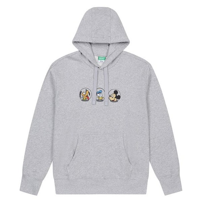 백화점출고 베네통 Mickey hood sweater3J68U2019501