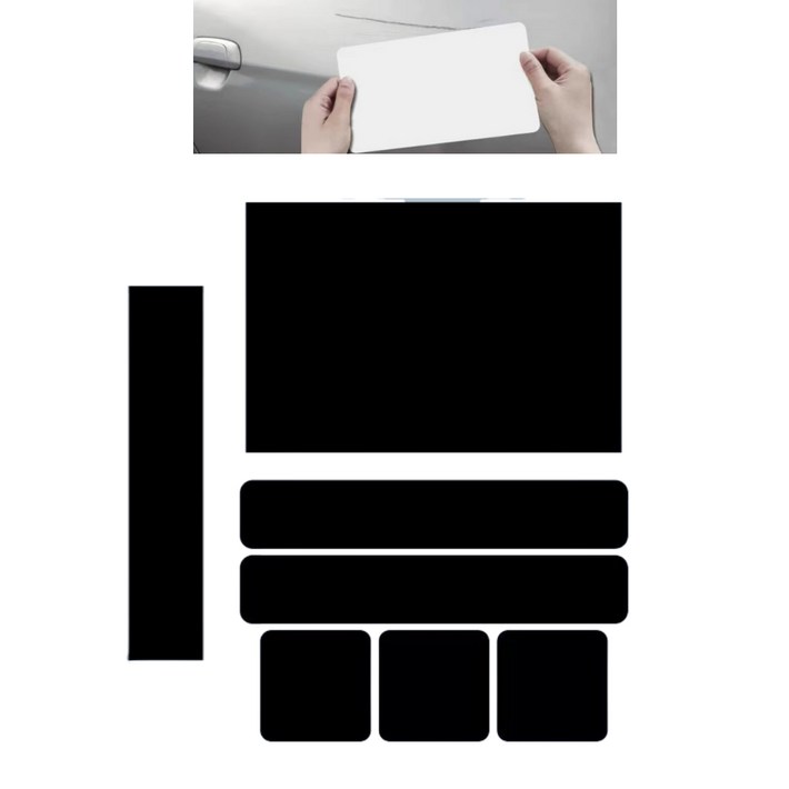 바이유즈 차량용 땜빵스티커 스크래치 커버 스티커