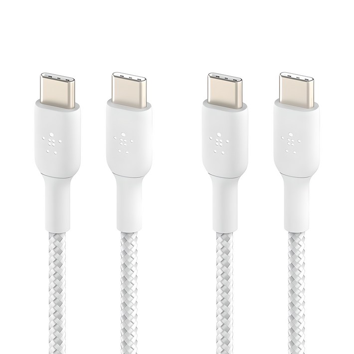 벨킨 BoostCharge 브레이디드 USB C타입C타입 고속 충전케이블 CAB004bt2MWH 벨킨 BoostCharge 브레이디드 USB C타입C타입 고속 충전케이블 CAB004bt2MWH