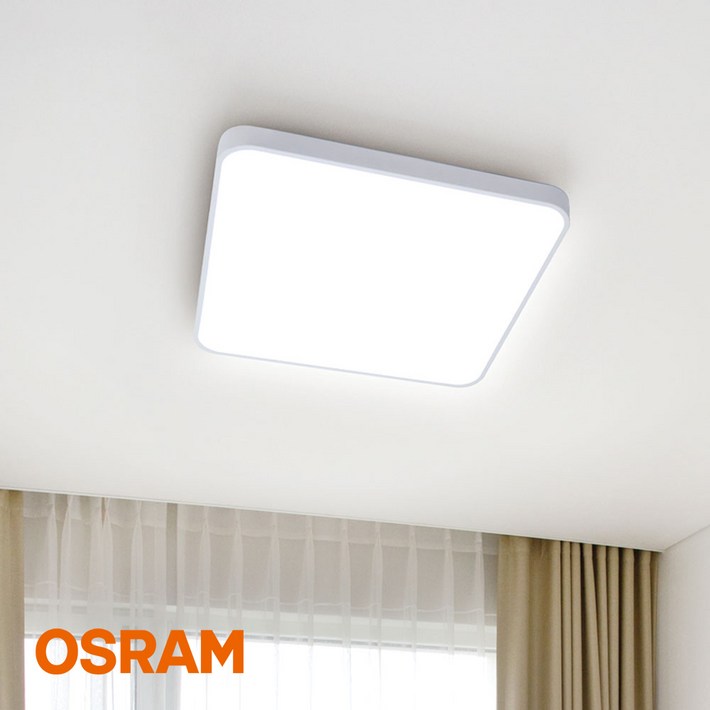 오스람 LED 정품칩 플리커프리 방등 60W 화이트 방조명
