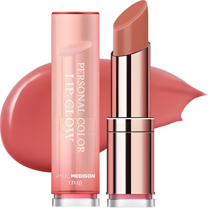 폴메디슨 비비드 퍼스널컬러 립글로우, 로즈우디, 3g, 1개