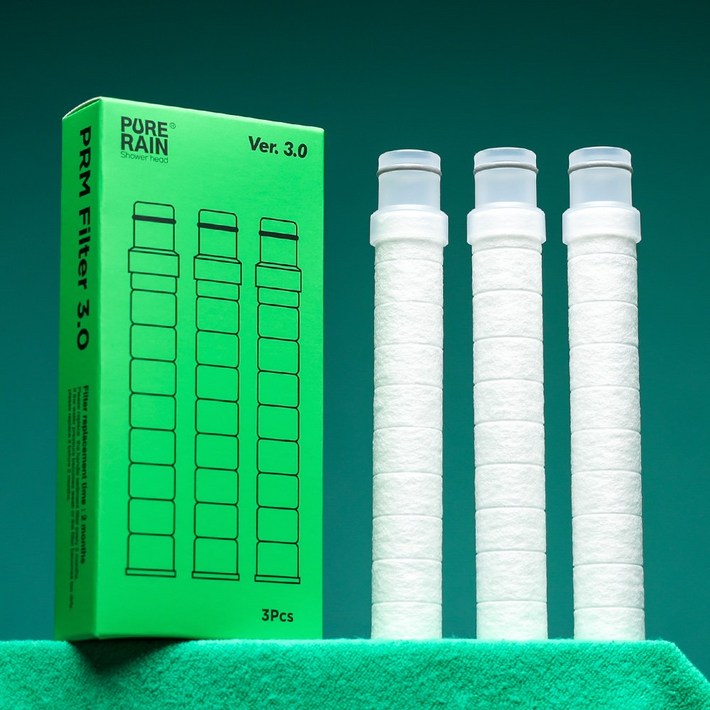 퓨어레인 3세대 샤워기 정수 세디먼트 핸들 리필 필터