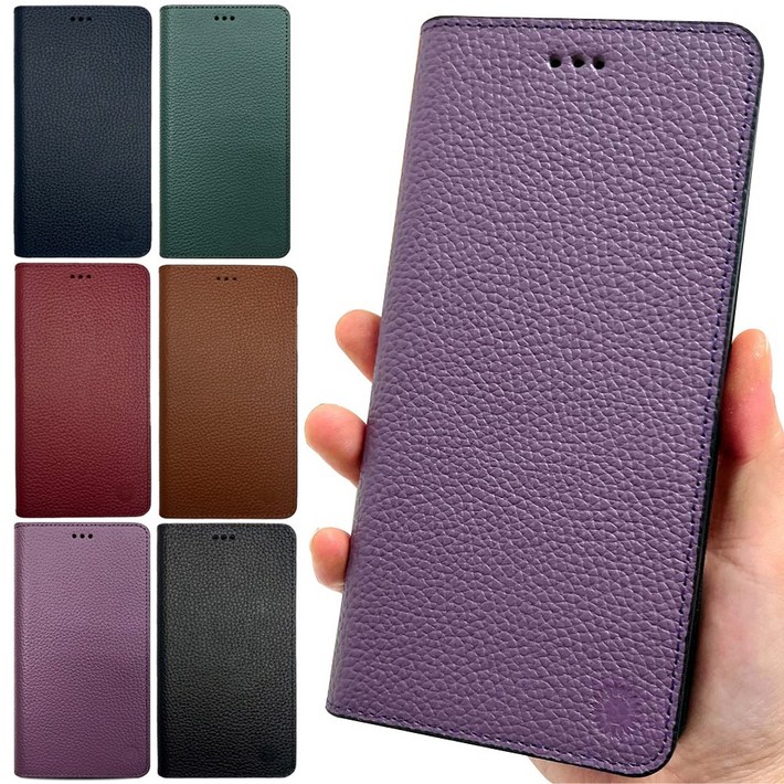 갤럭시A52S 쏠 에리 천연 소가죽 카드 지갑 플립 케이스