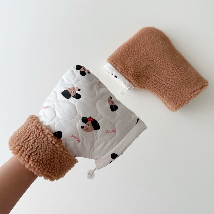 리틀아라 파스텔 유아동 어린이 킥보드 워머 자전거 장갑