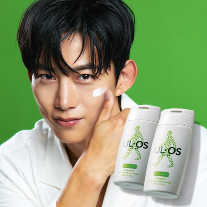 우르오스 남성용 스킨밀크, 200ml, 2개