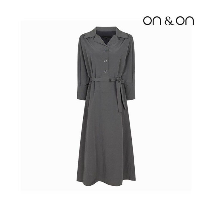 온앤온 벨티드 카라 원피스MW2AO849 720696