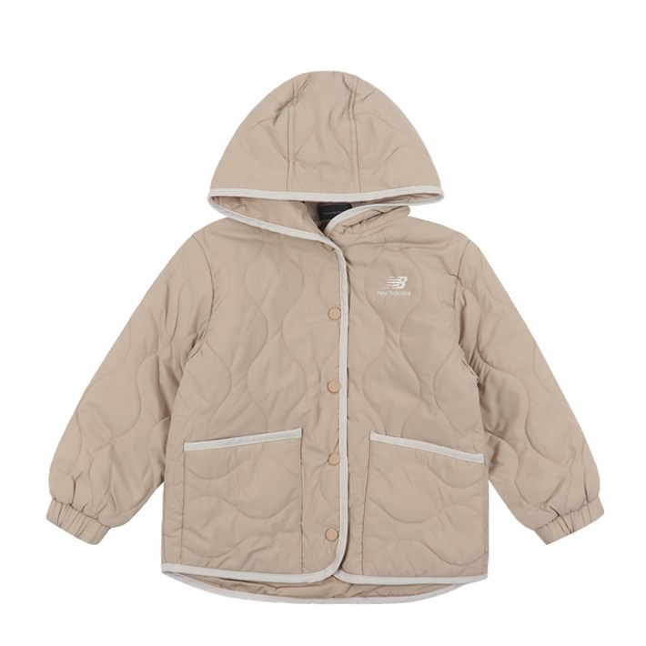 뉴발란스 키즈 후드 퀼팅 점퍼 NK9QDB491U